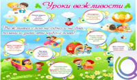 Стенд "Уроки вежливости" - «globural.ru» - Воткинск