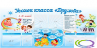 Стенд "Уголок класса Дружба" - «globural.ru» - Воткинск