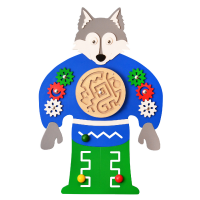 Бизиборд «Волчок- Серый Бочок» - «globural.ru» - Воткинск