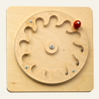 Тактильно-развивающая панель «Лабиринт-цветок» - «globural.ru» - Воткинск