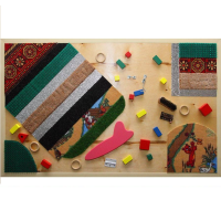 Тактильная панель с декоративными элементами «Материалы» - «globural.ru» - Воткинск