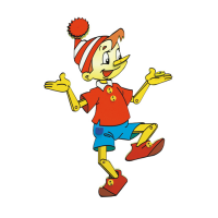 Сенсомоторное декоративно-развивающее панно "Буратино" - «globural.ru» - Воткинск