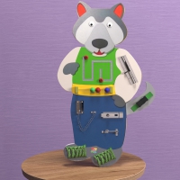 Бизиборд «Волчок-серый бочок» - «globural.ru» - Воткинск