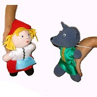 Шагающие настольные куклы и мини- театр перчаточный. Высота кукол 10 см. - «globural.ru» - Воткинск