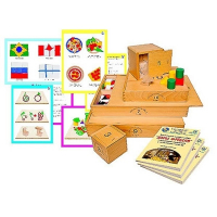 Игровой набор "Дары Фребеля" с методическим пособием - «globural.ru» - Воткинск