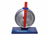 Модель механизма на подставке "Зубчато-рычажный механизм" - «globural.ru» - Воткинск