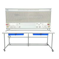 Учебный комплект лабораторного оборудования «Рабочее место электромонтажника» исполнение стендовое, монтажная панель - «globural.ru» - Воткинск