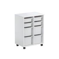 Тумба мобильная для пособий (белый) - «globural.ru» - Воткинск