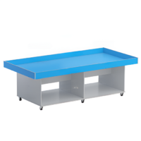 Стол для робототехники с полками (серый/синий) - «globural.ru» - Воткинск