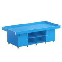 Стол для робототехники с дверками (синий) - «globural.ru» - Воткинск