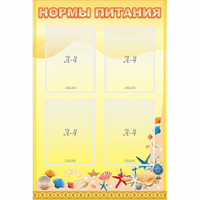 Стенд "Нормы питания" - «globural.ru» - Воткинск