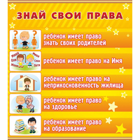 Стенд "Знай свои права" - «globural.ru» - Воткинск
