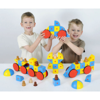 Набор Полидрон Магнитные блоки 3D Супер (комплект на группу, 68 деталей) - «globural.ru» - Воткинск