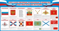 Стенд "Государственные и военные символы РФ" - «globural.ru» - Воткинск
