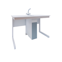 Стол ученический для кабинета химии двухместный гр.р.6 - «globural.ru» - Воткинск