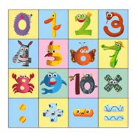 Коврик для логобота Пчелка "Цифры" - «globural.ru» - Воткинск