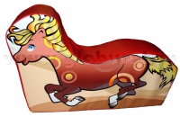 Напольная игрушка "Лошадка" с шелкографией (ВИК) - «globural.ru» - Воткинск