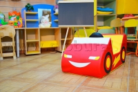 Напольная игрушка "Машинка - гонка" с аппликацией (ВИК) - «globural.ru» - Воткинск