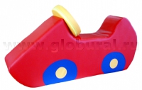 Напольная игрушка "Машинка" с аппликацией (ВИК) - «globural.ru» - Воткинск