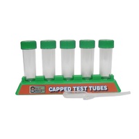 Комплект пробирок на подставке 5 штук - «globural.ru» - Воткинск