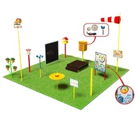 Метеорологическая площадка серия металлическая (комплект Стандарт без ограждения )    - «globural.ru» - Воткинск