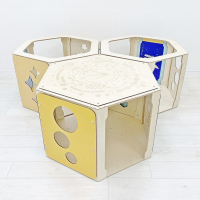 Модульные игровые домики «Сотикум» (3 модуля) - «globural.ru» - Воткинск