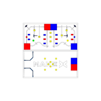 Соревновательное поле с элементами MakeX 2019 City Guardian Arena Expansion Kit for Blue Planet - «globural.ru» - Воткинск