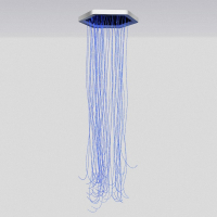 Потолочная светодиодная панель с фиброоптическим душем - «globural.ru» - Воткинск