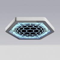 Потолочная светодиодная панель с витражом - «globural.ru» - Воткинск