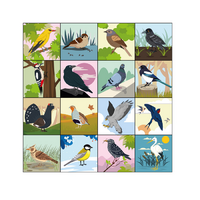 Коврик для логобота Пчелка "Птицы" - «globural.ru» - Воткинск