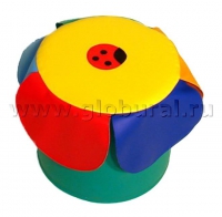 Пуфик «Ромашка» (ВИК) - «globural.ru» - Воткинск