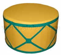 Пуфик «Узор» (шелкография, ВИК) - «globural.ru» - Воткинск