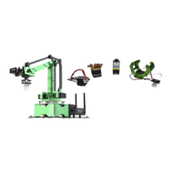 Четырёхосевой учебный робот - манипулятор "Техник" с модульными сменными насадками. - «globural.ru» - Воткинск