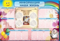 Стенд-уголок "Информация. Наша жизнь" - «globural.ru» - Воткинск