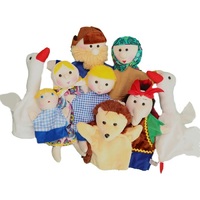 Набор перчаточных кукол к сказке "Гуси-лебеди" - «globural.ru» - Воткинск