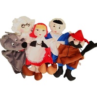 Набор перчаточных кукол к сказке "Красная шапочка" - «globural.ru» - Воткинск