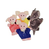 Набор перчаточных кукол к сказке "Три поросенка" - «globural.ru» - Воткинск