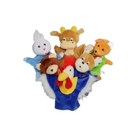 Набор перчаточных кукол к сказке "Зайкина избушка" - «globural.ru» - Воткинск