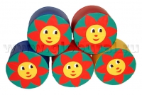 Пуфик «Солнышко» d=60*30см (ВИК) - «globural.ru» - Воткинск