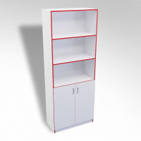 Стеллаж полуоткрытый А-310 ТР ЛДСП - «globural.ru» - Воткинск