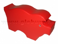 Напольная игрушка "Свинья" с аппликацией (ВИК) - «globural.ru» - Воткинск