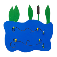 Декоративно-развивающая панель «Пруд» (вариант 1) - «globural.ru» - Воткинск