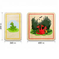 Набор стеновых панелей «Мир сказки - Волшебные герои» - «globural.ru» - Воткинск