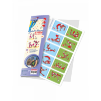 Набор карточек «Забавные буквы» (гласные) - «globural.ru» - Воткинск