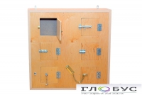 Тактильно-развивающая панель с шестью замочками и задвижками - «globural.ru» - Воткинск