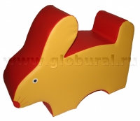 Напольная игрушка "Заяц" с аппликацией (ВИК) - «globural.ru» - Воткинск