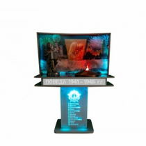 Мультимедийный патриотический модуль "Уголок Победы" - «globural.ru» - Воткинск