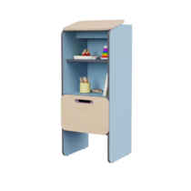 Родительский столик для записей во входную группу из коллекции мебели «НЕГА» (цвет голубой) - «globural.ru» - Воткинск