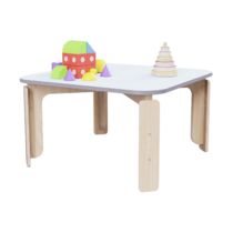 Квадратный растущий стол из коллекции «НЕГА» р.гр. 0-1 (цвет голубой) - «globural.ru» - Воткинск