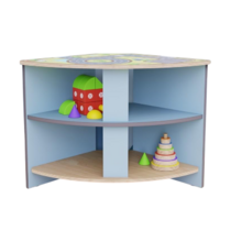 Угловое место для хранения из коллекции «НЕГА» (голубой) - «globural.ru» - Воткинск